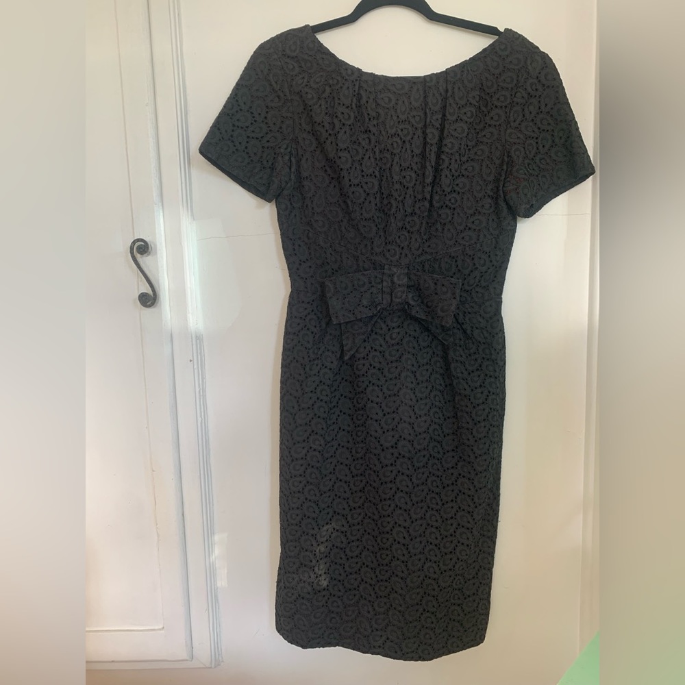 Vintage 1960’s Black Openwork Dress